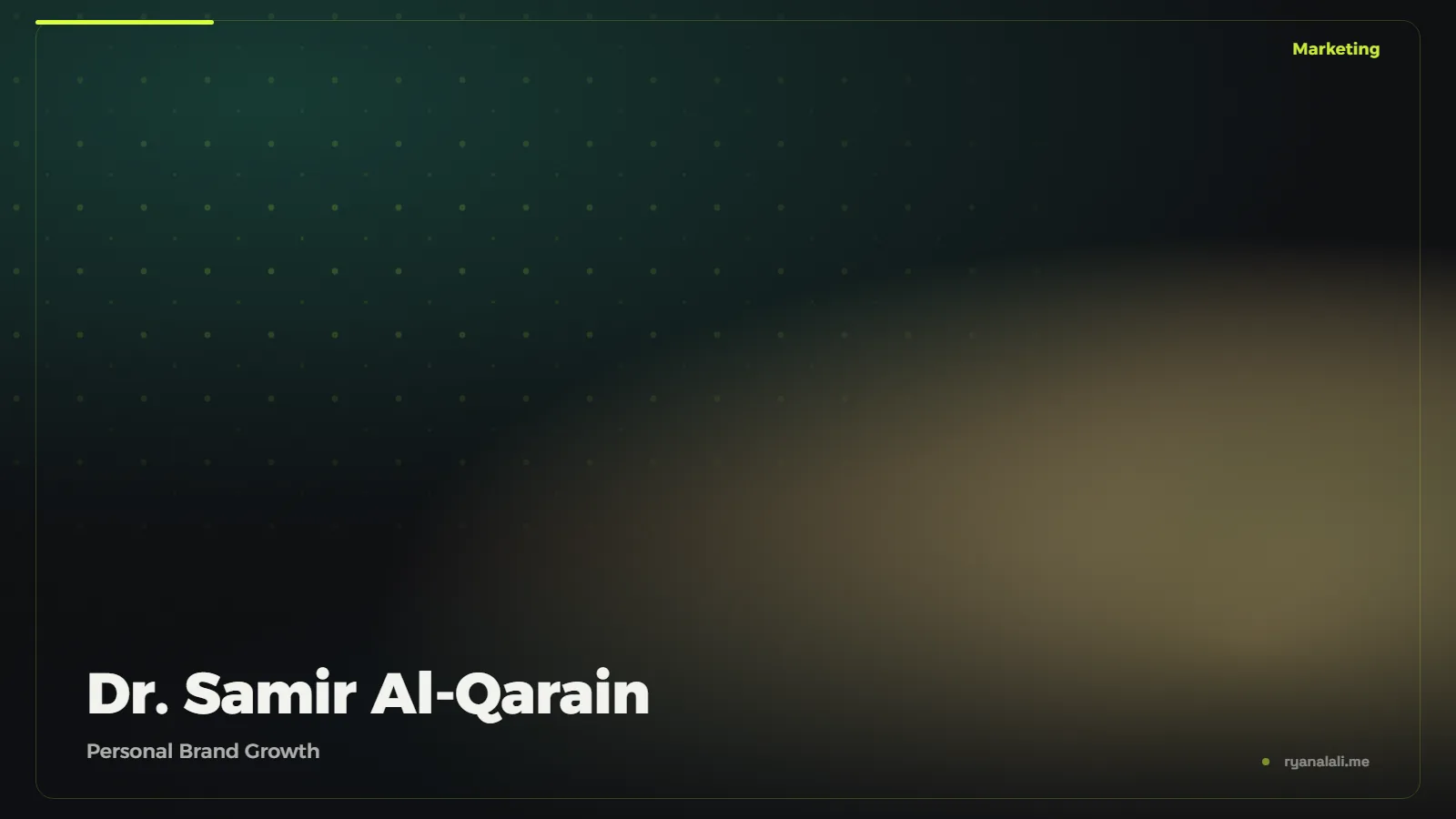 Dr. Samir Al-Qarain