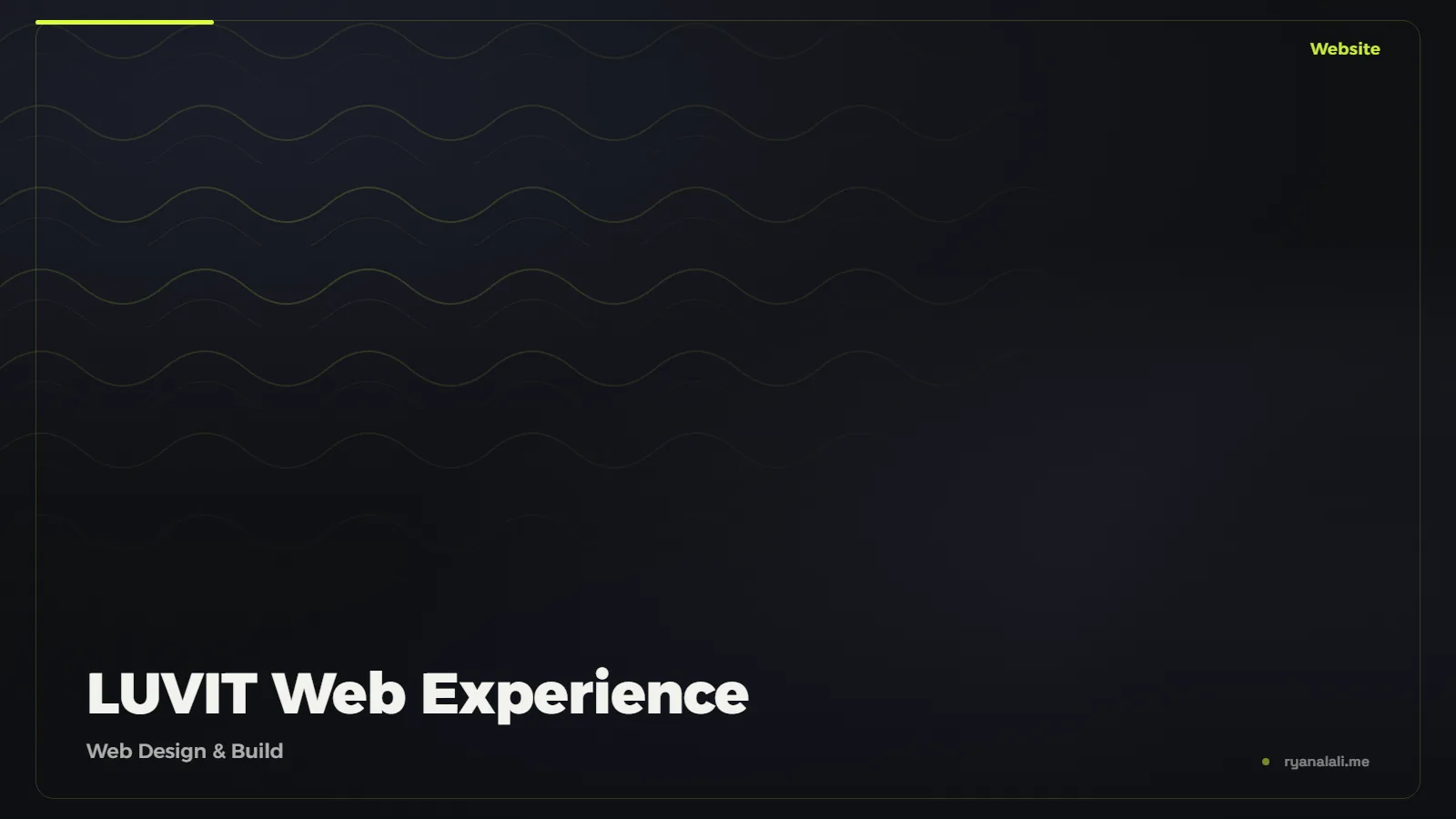 LUVIT Web Experience