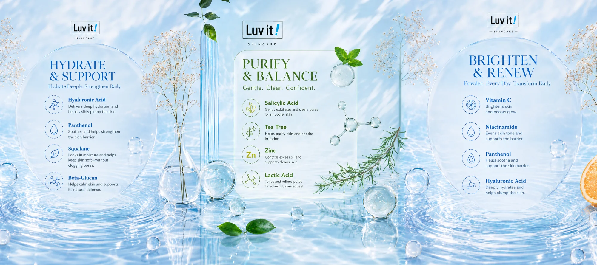 LUVIT Skincare: board 5